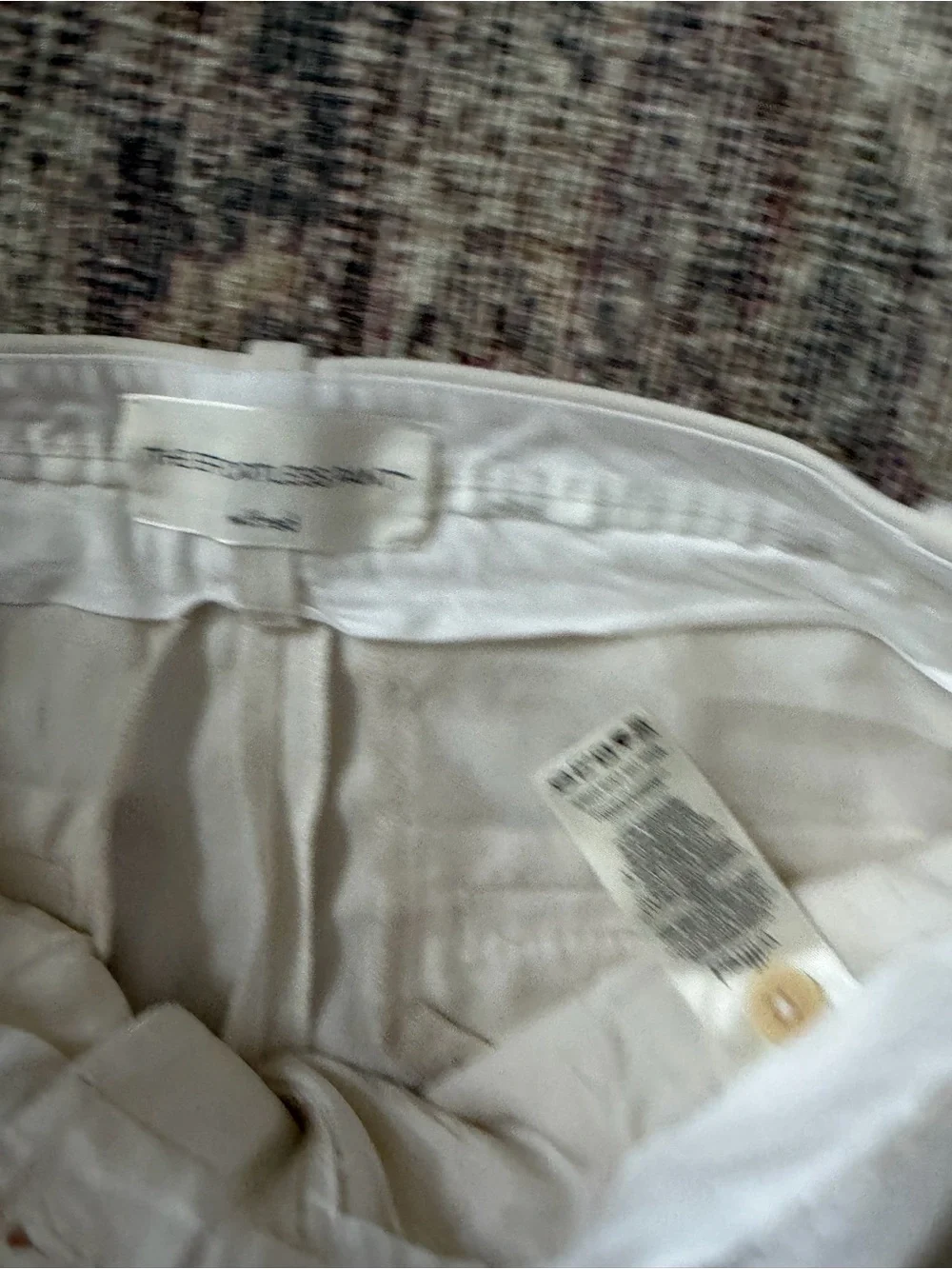 Aritzia Wide-Leg PowerLinen™ Pants in Cream